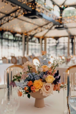 Bloemstuk ronde tafel